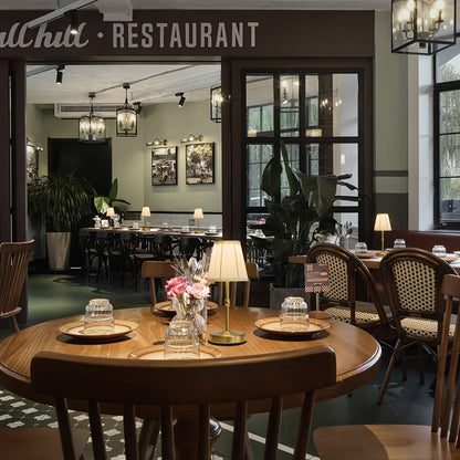 Dimmable Cordless LED Table Lamp with Rechargeable Battery