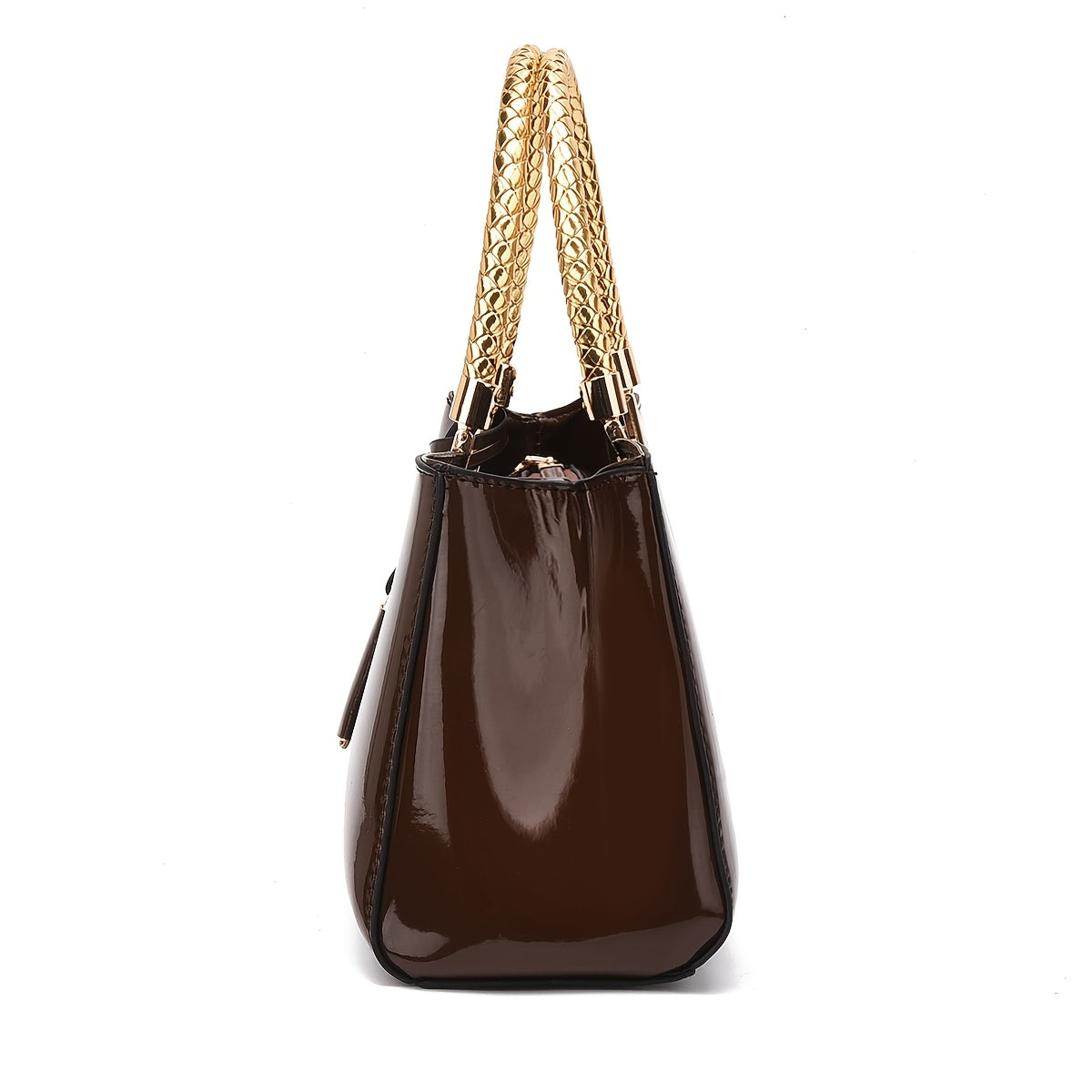 Glossy Finish Evening Clutch: Elegant Women's Fashion Accessory