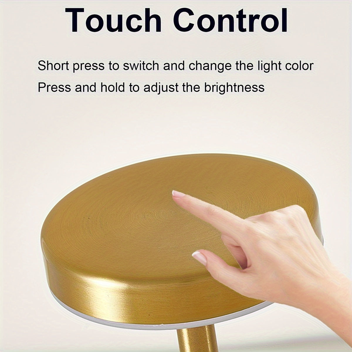 Touch-Controlled Modern LED Desk Lamp with Adjustable Color Temperature