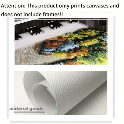 Elegant White Flower Oil Painting: Modern Abstract Wall Art