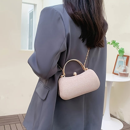 Sparkling Rhinestone Evening Bag: Chic Crossbody Party Clutch