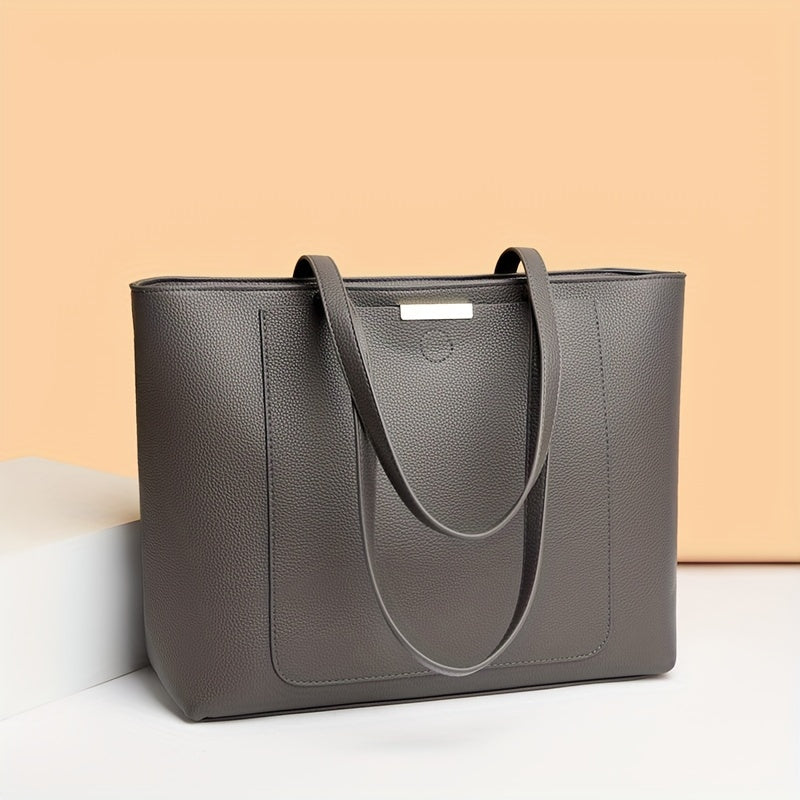 Stylish Large-Capacity Women's Shoulder Bag for Everyday Use