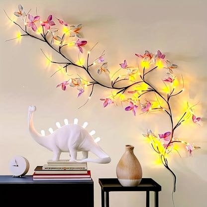 USB Powered Butterfly Branch LED Light with 8 Modes