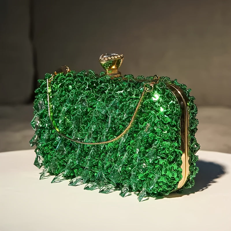 Handmade Vintage Beaded Handbag for Elegant Evening Events