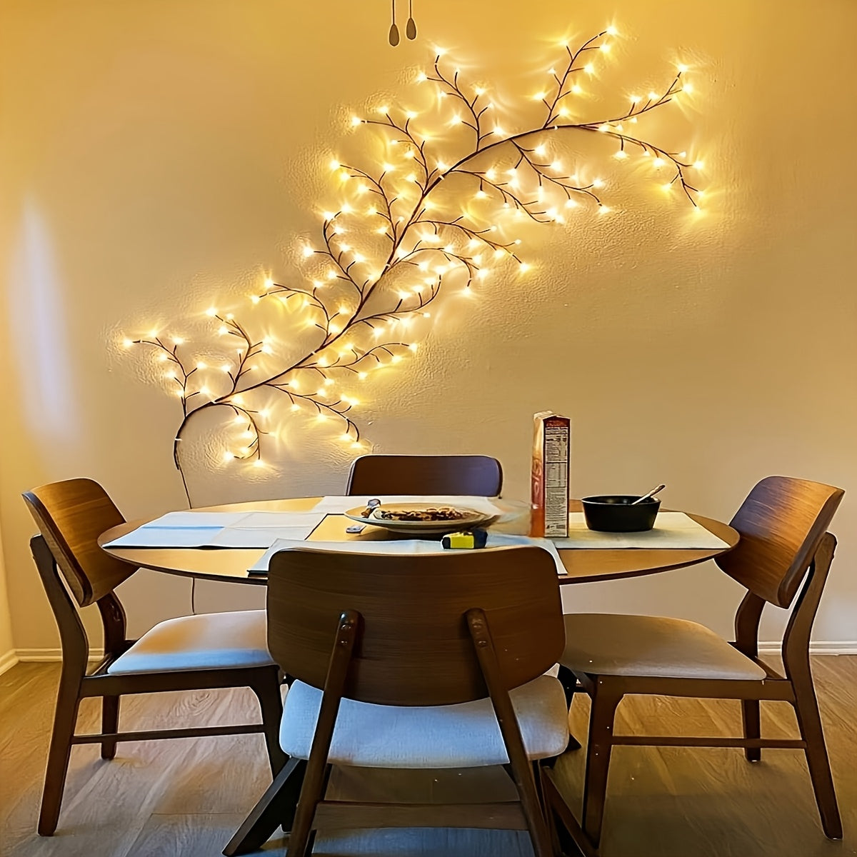 Willow Vine Light: Bendable LED Decorative Plant Night Light