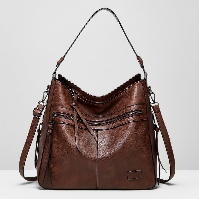 Stylish Autumn Winter Women's Shoulder Bag with Multiple Pockets