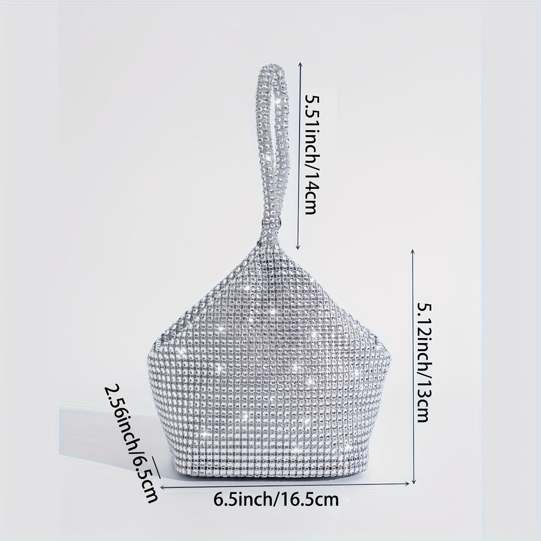 Chic Mini Evening Clutch Purse - Lightweight Designer Handbag