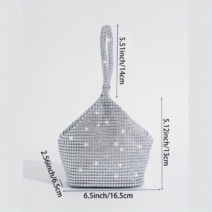 Chic Mini Evening Clutch Purse - Lightweight Designer Handbag