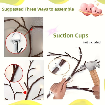 Willow Vine Light: Bendable LED Decorative Plant Night Light