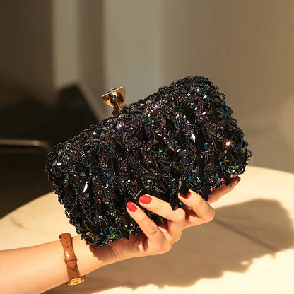 Handmade Vintage Beaded Handbag for Elegant Evening Events