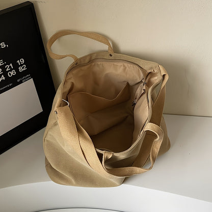 Retro tote bag for women with adjustable shoulder strap