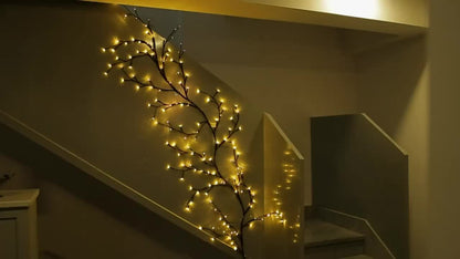 Willow Vine Light: Bendable LED Decorative Plant Night Light