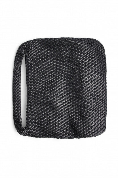 Stylish Elantra Braided Tote: Handwoven Vegan Leather Bag